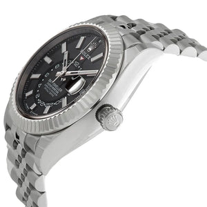 Rolex Sky-Dweller 43mm men's mirror watch, black dial – view 5
