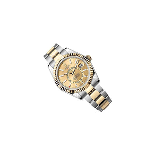 Rolex Sky-Dweller 42mm men's mirror watch, champagne dial – view 4