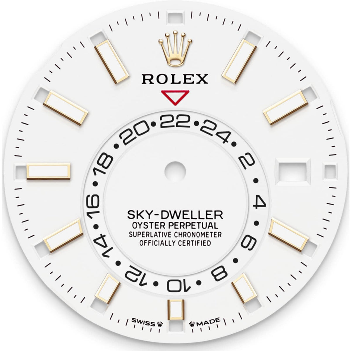 Rolex Sky-Dweller 42mm men's mirror watch, white dial – view 2