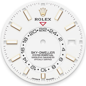 Rolex Sky-Dweller 42mm men's mirror watch, white dial – view 2