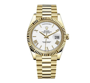 Rolex Sky-Dweller 42mm men's mirror watch, white dial – view 2
