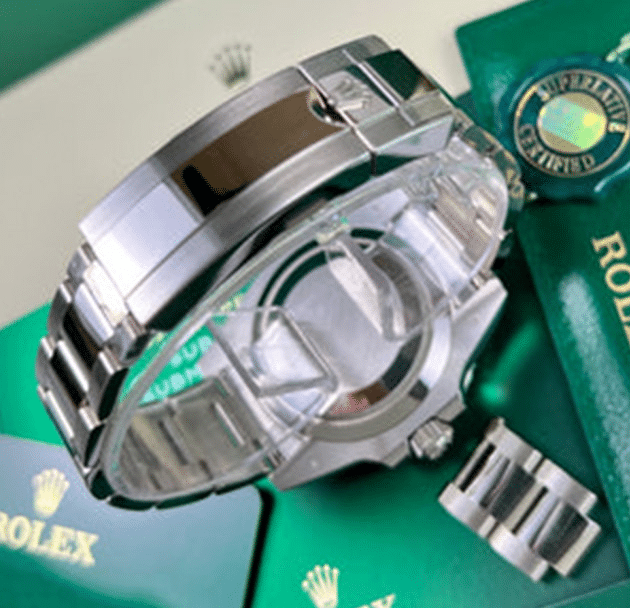 Rolex Submariner men's mirror watch, blue dial – view 4