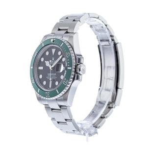 Rolex Submariner men's mirror watch, black dial – view 6