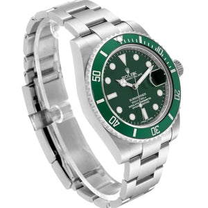 Rolex Submariner men's mirror watch, green dial – view 5