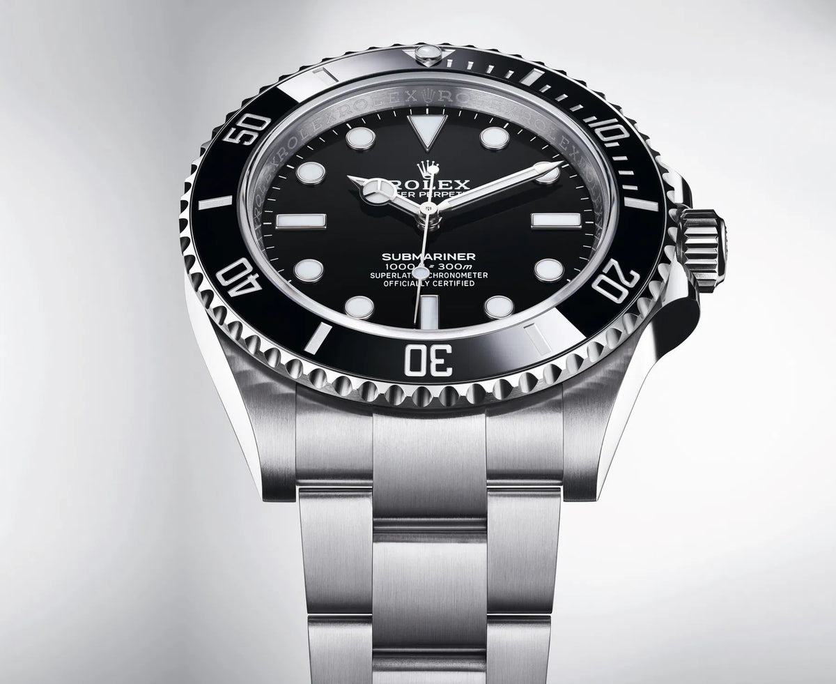 Rolex Submariner men's mirror watch, black dial – view 2