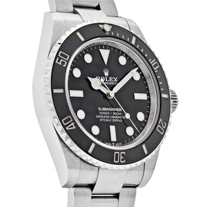 Rolex Submariner men's mirror watch, black dial – view 3
