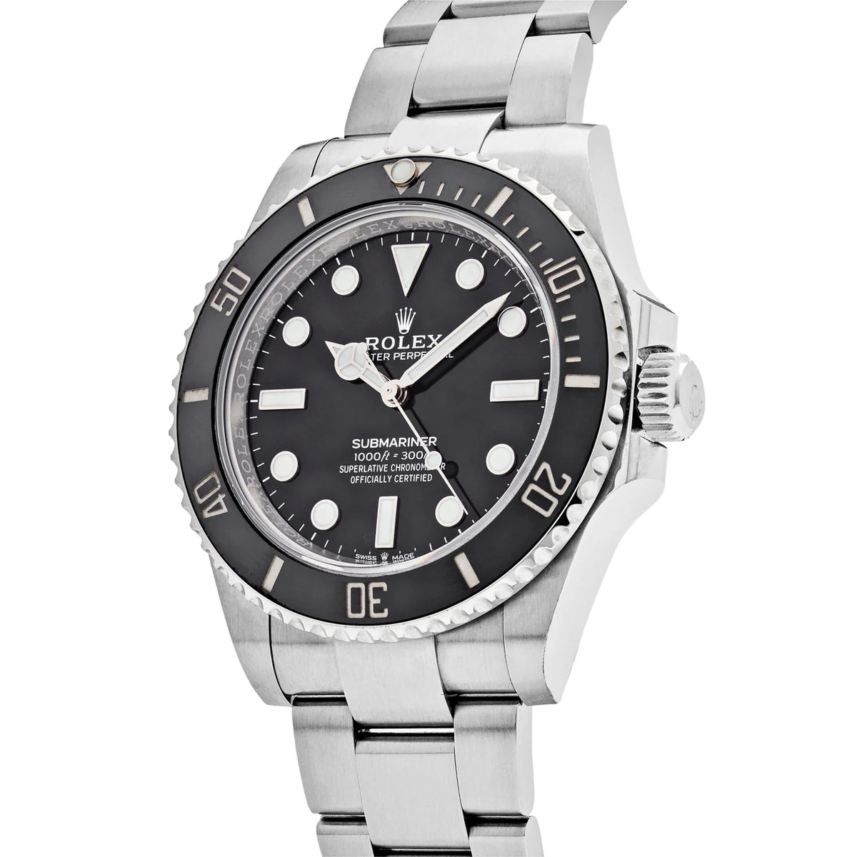 Rolex Submariner men's mirror watch, black dial – view 5