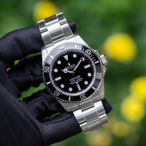 Rolex Submariner men's mirror watch, black dial – view 7