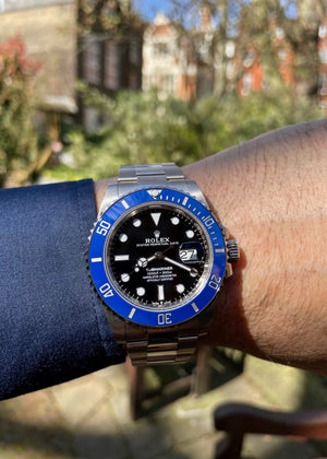 Rolex Submariner men's mirror watch, black dial – view 10