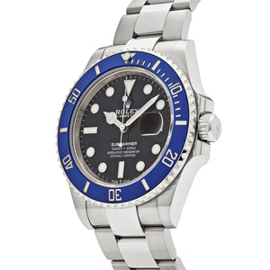 Rolex Submariner men's mirror watch, black dial – view 3