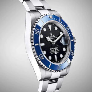 Rolex Submariner men's mirror watch, black dial – view 4
