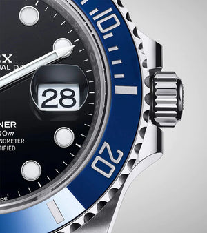 Rolex Submariner men's mirror watch, black dial – view 7
