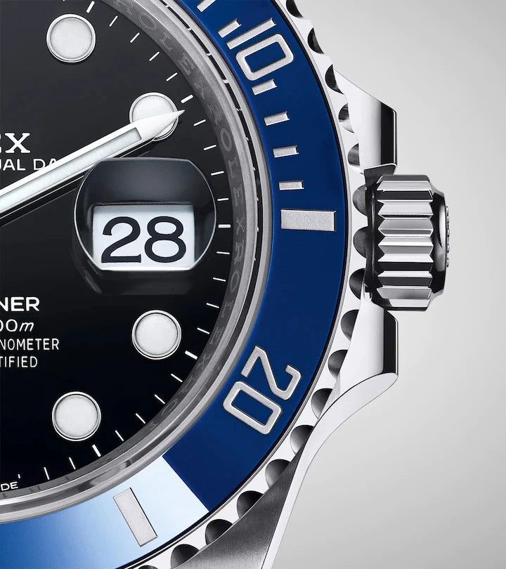 Rolex Submariner men's mirror watch, black dial – view 7