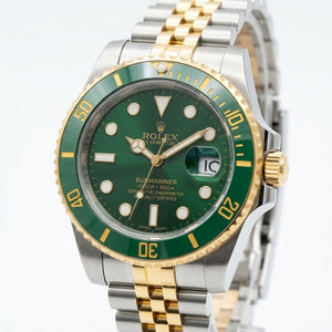 Rolex Submariner 36mm unisex mirror watch, green dial, green bezel – view 3