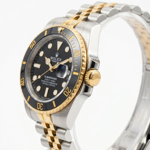 Rolex Submariner 36mm unisex mirror watch, black dial, black bezel – view 5