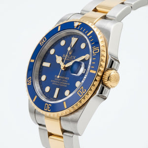 Rolex Submariner 36mm unisex mirror watch, blue dial, blue bezel – view 5