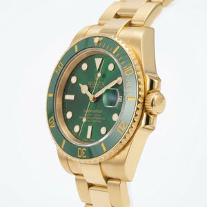 Rolex Submariner 36mm unisex mirror watch, green dial, green bezel – view 3
