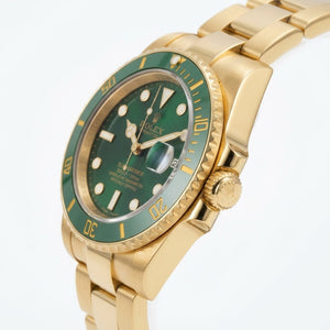Rolex Submariner 36mm unisex mirror watch, green dial, green bezel – view 4