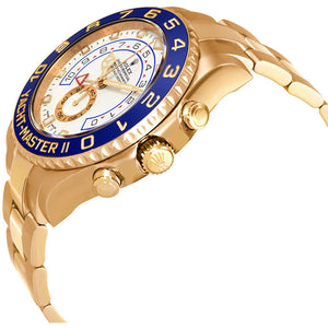 Rolex Yacht-Master men's mirror watch, white dial – view 11
