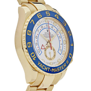 Rolex Yacht-Master men's mirror watch, white dial – view 5