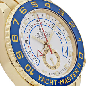 Rolex Yacht-Master men's mirror watch, white dial – view 7