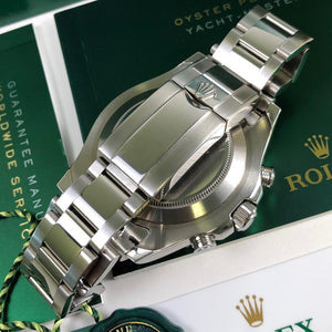 Rolex Yacht-Master II men's mirror watch, white dial – view 5