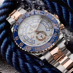 Rolex Yacht-Master II men's mirror watch, white dial – view 10