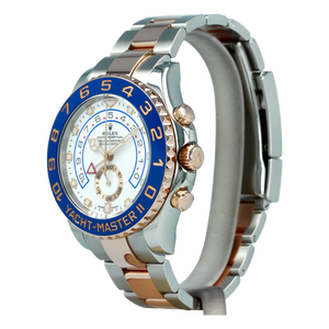 Rolex Yacht-Master II men's mirror watch, white dial – view 12