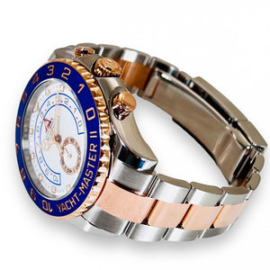 Rolex Yacht-Master II men's mirror watch, white dial – view 7