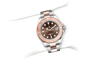 Rolex Yacht-Master men's mirror watch, brown dial – view 7