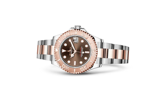 Rolex Yacht-Master men's mirror watch, brown dial – view 8