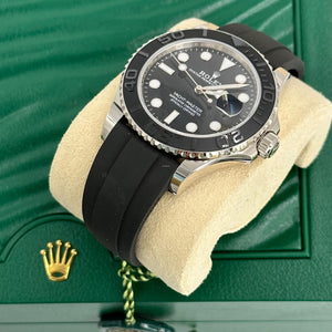 Rolex Yacht-Master men's mirror watch, black dial – view 7
