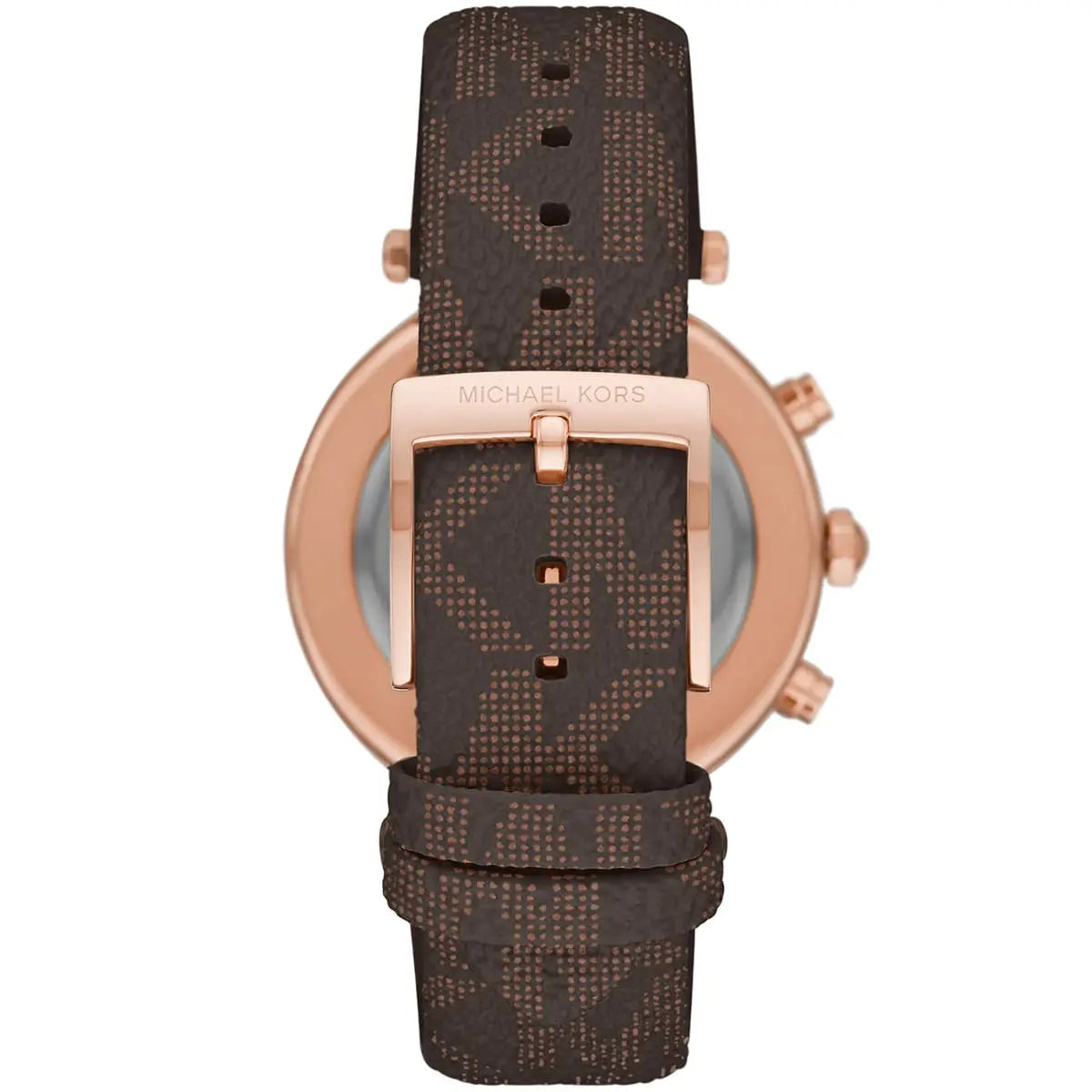 إبزيم ساعة مايكل كورس MK6917 روز جولد أصلي محفور بشعار MK