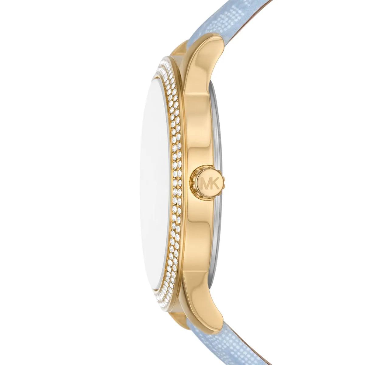 عرض جانبي لساعة Michael Kors MK2965 يوضح سُمك الإطار الـ 40 مم