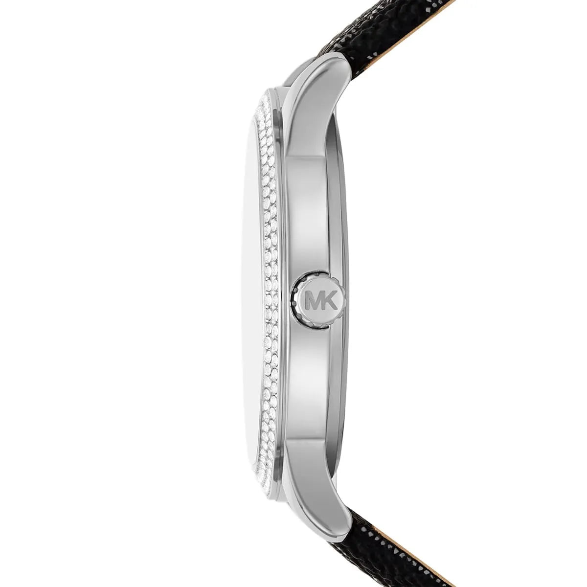 عرض جانبي لساعة Michael Kors MK2976 يوضح سُمك الإطار الـ 40 مم