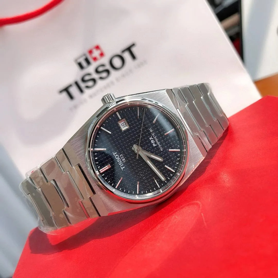 Tissot PRX T137.207.11.041.00 Unisex Automatic Watch – Blue Dial & Silver Stainless Steel Strap – view 9