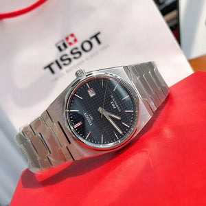 Tissot PRX T137.207.11.041.00 Unisex Automatic Watch – Blue Dial & Silver Stainless Steel Strap – view 9