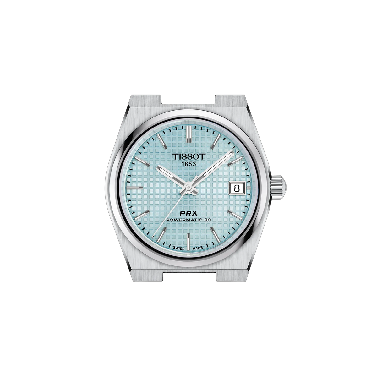 Tissot PRX T137.207.11.351.00 Unisex Automatic Watch – Ice Blue Dial & Silver Stainless Steel Strap – view 5