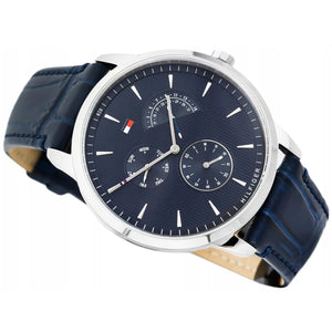 Side profile view showing the 10mm case thickness and polished finish of the Tommy Hilfiger 1710387.