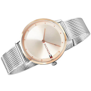 Side profile view of the ultra-slim 6.5mm case of the Tommy Hilfiger 1782151