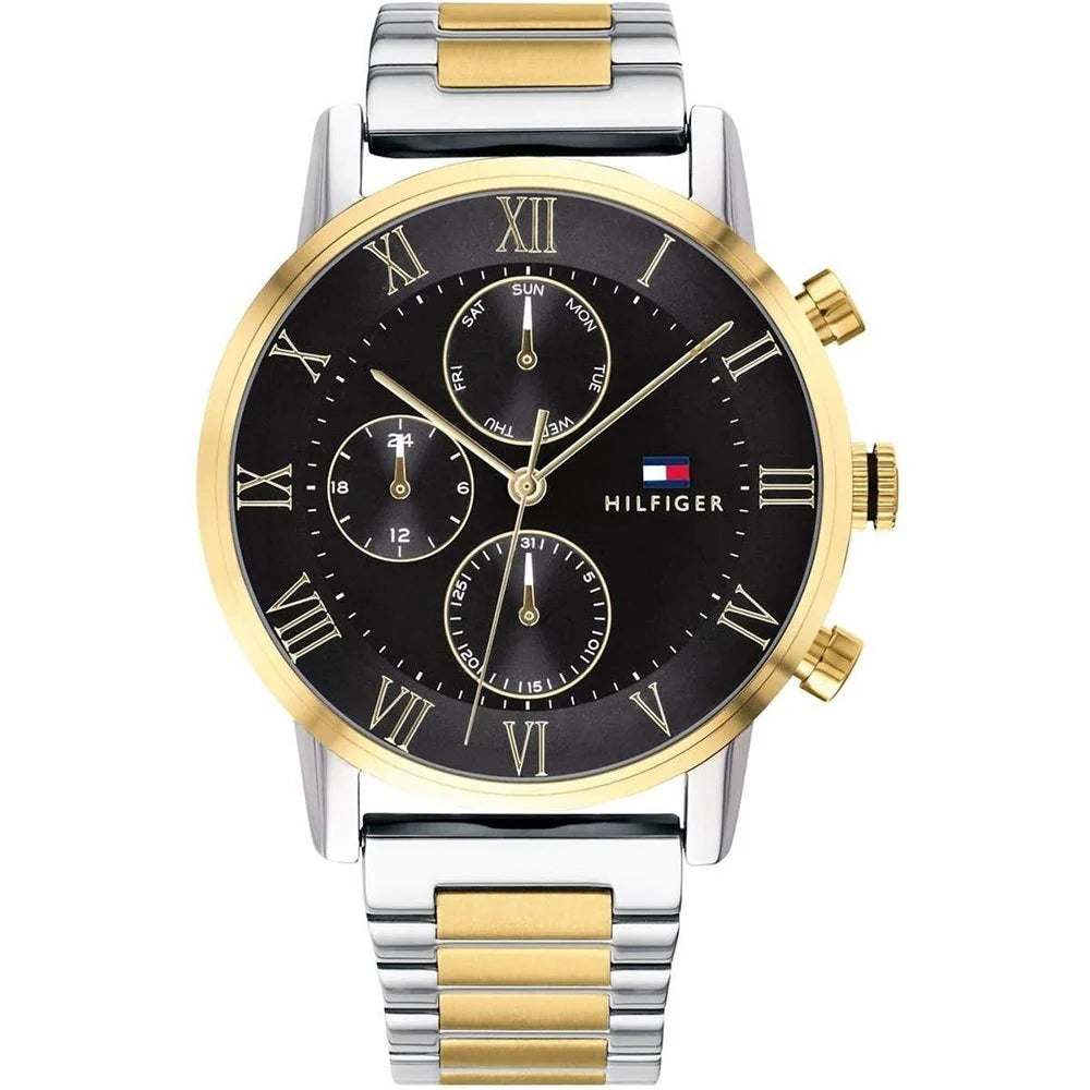 Tommy Hilfiger Kane 1791539 men's black dial watch