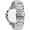 Side profile highlighting the polished silver stainless steel links of Tommy Hilfiger 1791932