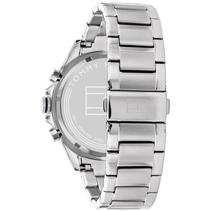 Side profile highlighting the polished stainless steel links of the Tommy Hilfiger 1791968 bracelet