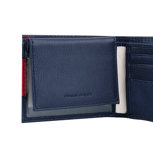 Open view of Tommy Hilfiger Wallet with Coin Pocket and ID Window