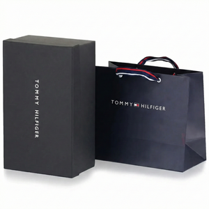 Complete Tommy Hilfiger Packaging with Gift Box and Shopping Bag