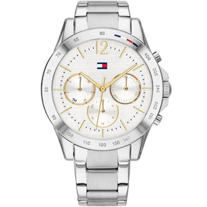 Tommy Hilfiger Lori 1782194 women's watch silver stainless steel bracelet silver dial