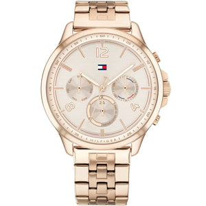 Tommy Hilfiger Lori 1782224 women's watch rose gold stainless steel bracelet rose gold dial