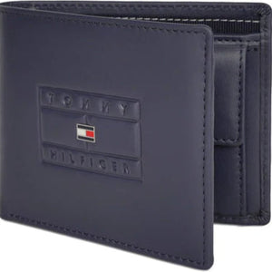 Tommy Hilfiger wallet with brand logo on a white background