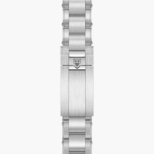 Tudor Black Bay 58 M7939A1A0RU-0002 men's automatic dive watch, 39mm stainless steel case, burgundy dial, steel bracelet – bracelet clasp view