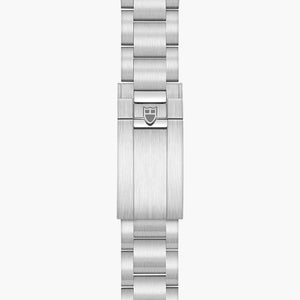 Tudor Black Bay 68 M7943A1A0NU-0002 men's automatic dive watch, 43mm stainless steel case, silver dial, steel bracelet – bracelet clasp view